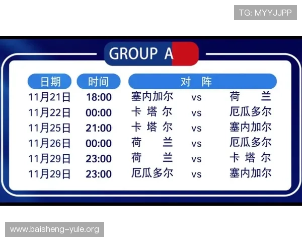 2026年加拿大与卡塔尔世界杯比赛赛程公布，详细时间和比赛安排一览